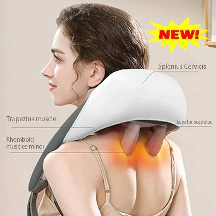 3D Kneading Massage – Deep Muscle Relaxation & Tension Relief