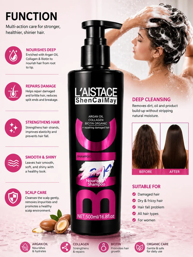 ShenCaiMay Argan Collagen Shampoo