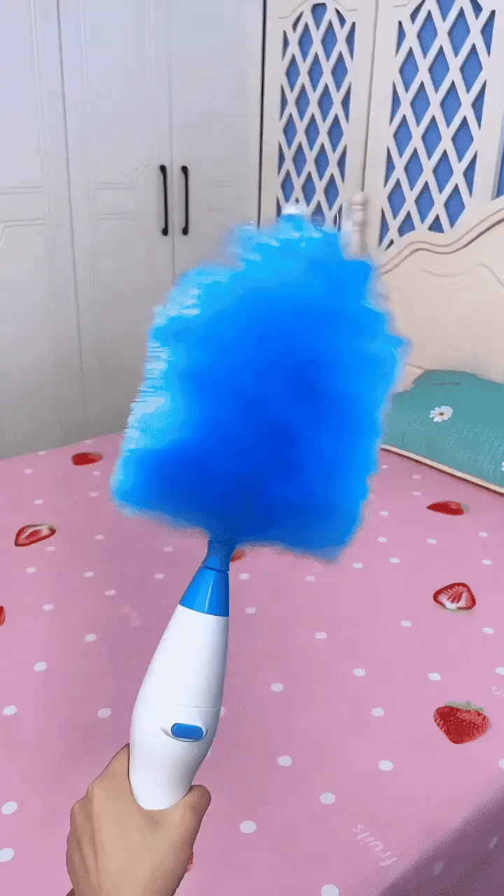 Rechargeable Spin Cleaner Duster – Removes Dust & Cleans Hard-to-Reach Areas