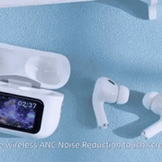 Touchscreen Bluetooth Earbuds – Wireless Music & Easy Control (EW72)