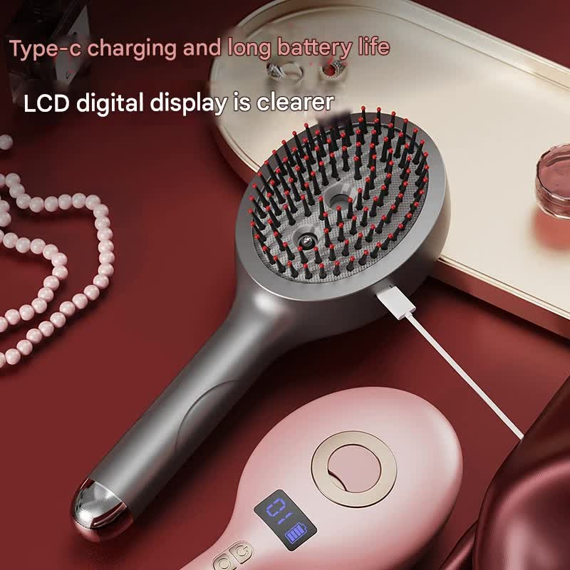 Dry & Tired Scalp Relief – Electric Massage Spray Comb