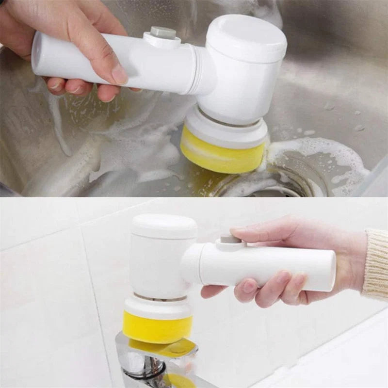 Effortless Deep Cleaning 5-in-1 Electric Brush