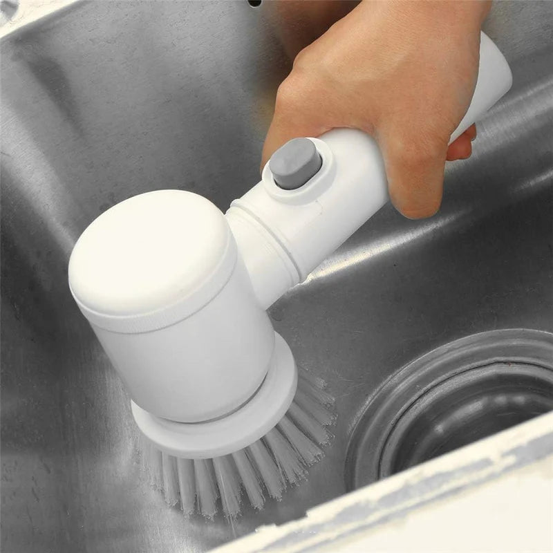 Effortless Deep Cleaning 5-in-1 Electric Brush