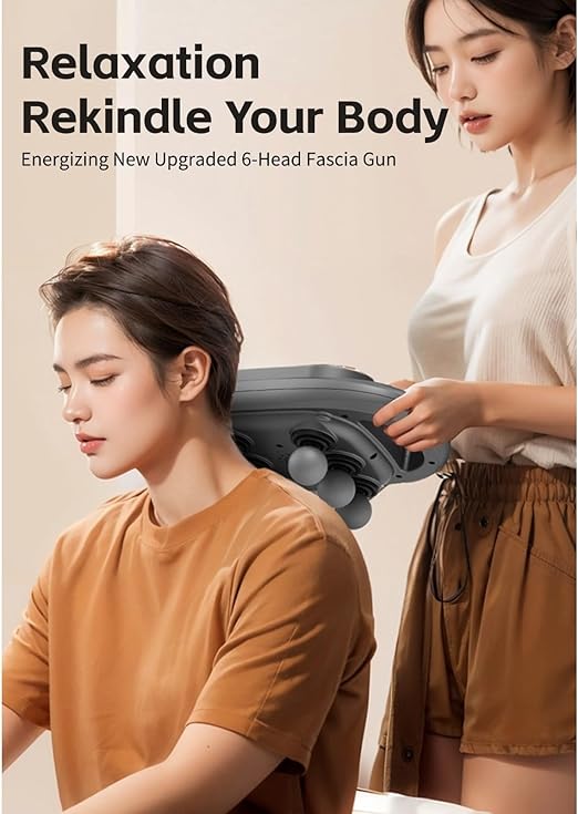 Deep Tissue Massage Gun – Powerful Muscle Massager, Massage at Home