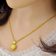 Heart Shaped Memorial Necklace For Girl