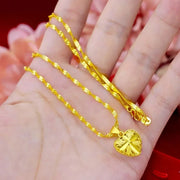 Heart Shaped Memorial Necklace For Girl