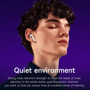 Touchscreen Bluetooth Earbuds – Wireless Music & Easy Control (EW72)