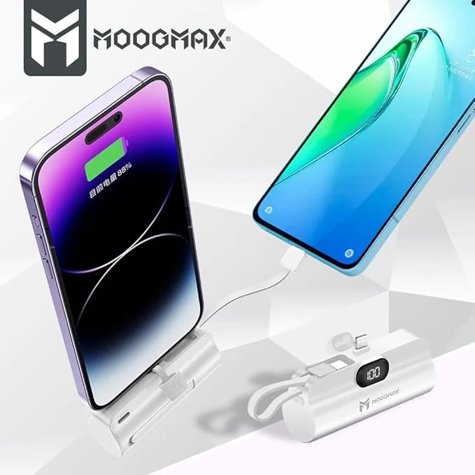 Power Anywhere, Anytime – Moogmax Portable Mini Power Bank