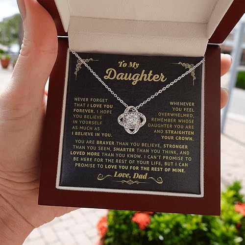 Silver Necklace Gift Box for Daughter – A Special Keepsake Gift