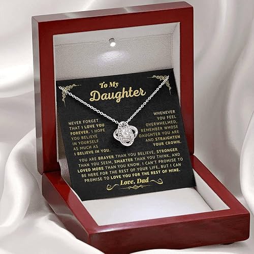 Silver Necklace Gift Box for Daughter – A Special Keepsake Gift