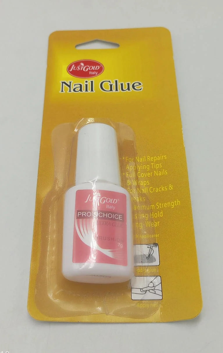 Loose Nails Solution – Pink Key Nail Glue for Strong Hold