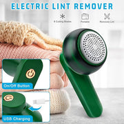 Effortless Fabric Cleaning Rechargeable Lint Remover
