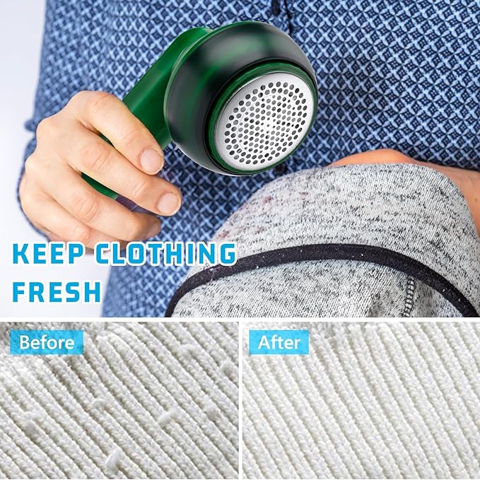 Effortless Fabric Cleaning Rechargeable Lint Remover