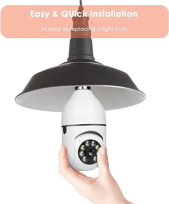 24/7 Home Security & Night Vision – WiFi Camera with LED Lights