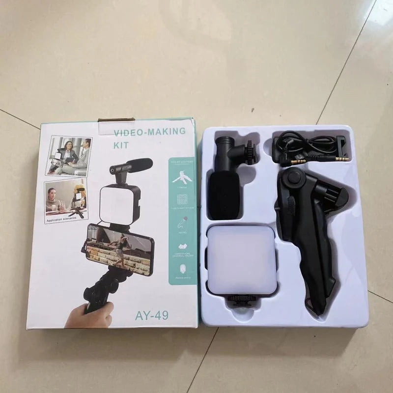 All-in-One Vlogging Studio Kit – Better Lighting & Clearer Videos