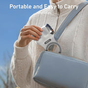Magnetic Grip for Stable Shots – Easy Hands-Free Filming & Vlogging